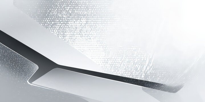 Abstract Digital Art Composition Featuring Geometric Shapes And Gradients In Tonal Shades