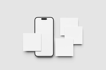 High Quality Social Media Instagram Mockup