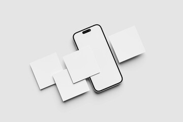 High Quality Social Media Instagram Mockup