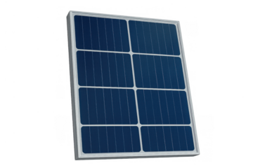 Solar panel generating clean electricity using renewable energy technology, photovoltaic cell producing sustainable power