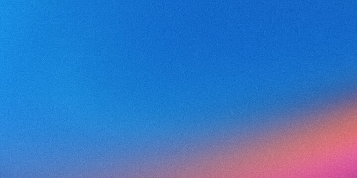 Blue and pink gradient with textured noise for modern design