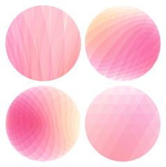 Set of translucent colored spheres. Abstract geometric design. 3D vector illustration for brochure, poster, cover, card, presentation, flyer or banner.