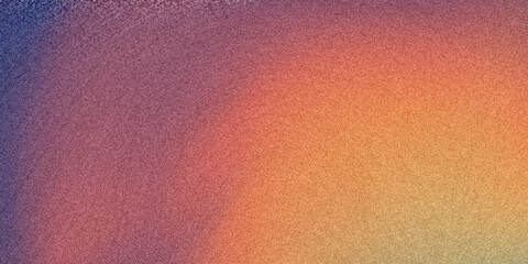 Abstract grainy gradient background with smooth color transition