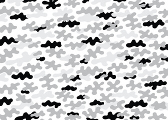 Gray camouflage pattern. vector background illustration for web, banner, backdrop or surface design use
