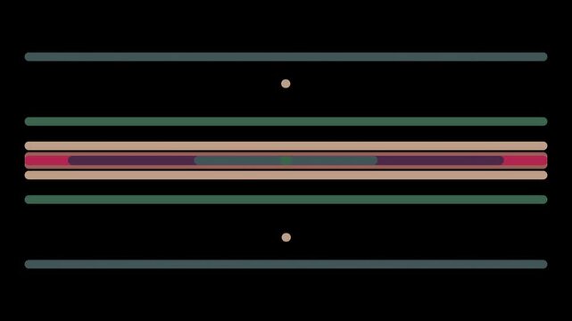 vertical retro effect of vinage colored bars in 1980s look but modern stylized motion video backdrop