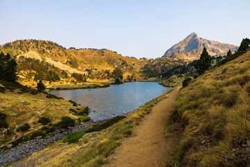 Obraz premium Lac Inférieur near Pic du Bastan