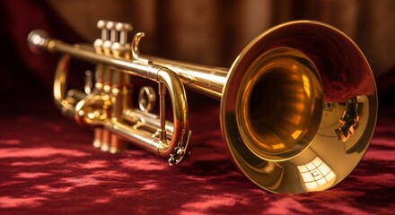 金色トランペット 静物 楽器 演奏会 音楽