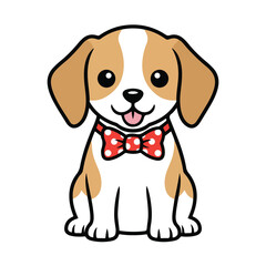 Cute Puppy Dog Illustration