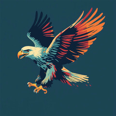 eagle in the form of an eagle