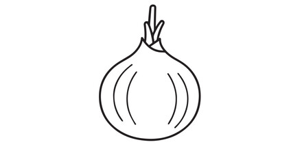 Close-up of a white onion bulb with layered skin and peeled outer layers prepared for slicing.