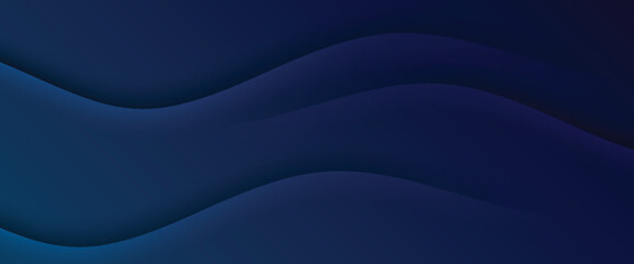 Abstract blue background poster with dynamic. technology network Vector illustration. abstract dark blue background. blue wave background.