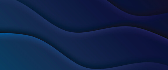 Abstract blue background poster with dynamic. technology network Vector illustration. abstract dark blue background. blue wave background.