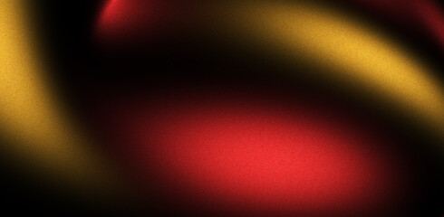 Vibrant red orange black grainy gradient background with abstract shapes and modern noise texture design