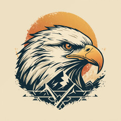 eagle head vector
