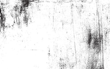 Old grunge weathered wall background. Abstract wallpaper, black and white color design. Backdrop with spots, cracks, dots, chips. Monochrome print.