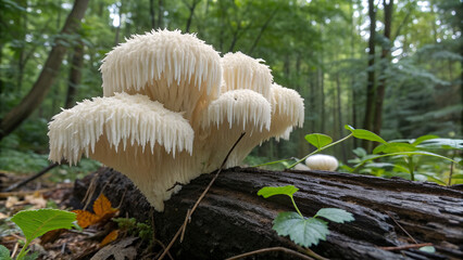 mushrooms in the forest