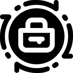 Obraz premium business model glyph icon. Strong and solid vector icon for websites, mobile interfaces, presentations, and visual branding. High quality and easy to edit.