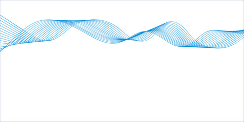 blue background with ribbon