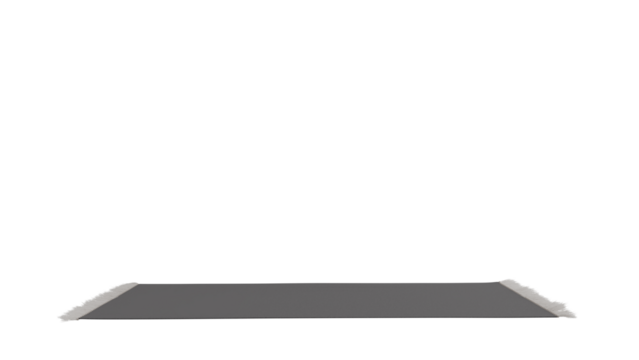 3D Render a black and white photo of a shelf