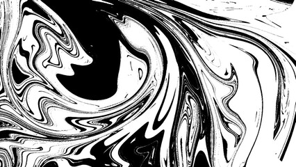 liquid abstract background with oil painting streaks and watercolor marble