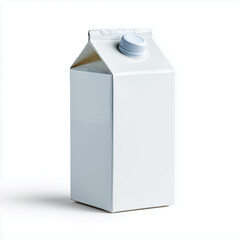 Assorted dairy products isolated on white background. Milk, yogurt, butter, and cream for food design and advertising