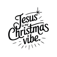 Festive Christmas Typographic Design with Joyful Message and Star Element Featuring Elegant Script Lettering Ideal for Holiday Decorations and Seasonal Greetings Expressing the Spirit of Christmas