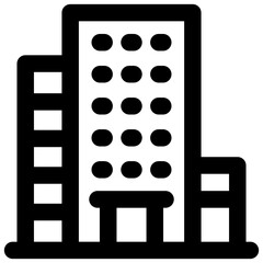 building line icon. Clean and minimalist vector icon for websites, mobile apps, presentations, and logos. Fully scalable and customizable for any project.