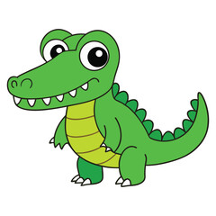 A cute crocodile 