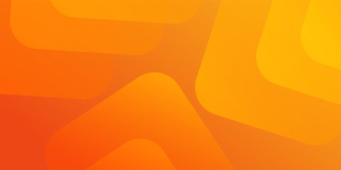 Abstract orange and yellow geometric background. Modern concept for graphic design, background, web design, poster, banner, book, slideshow. Vector illustration