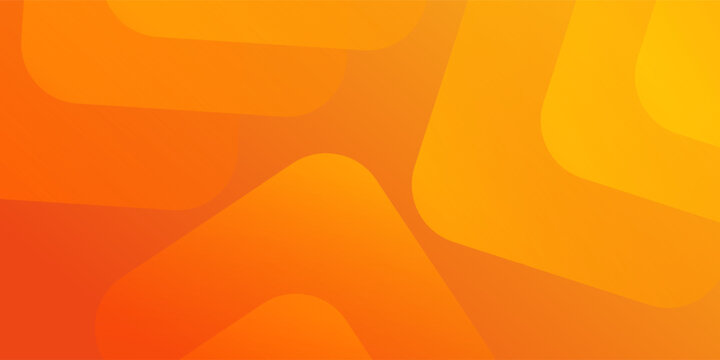 Abstract orange and yellow geometric background. Modern concept for graphic design, background, web design, poster, banner, book, slideshow. Vector illustration