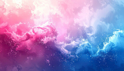 Abstract watercolor painting on canvas multicolored wallpaper macro close up acrylic background
