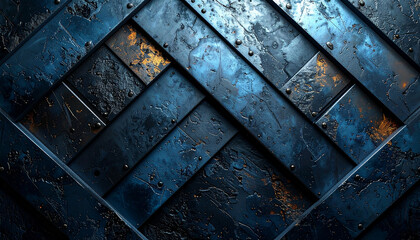 The image depicts the rough and rugged texture of a textured metallic wall
