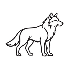 Stylized fox illustration with vibrant colors