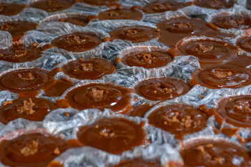 Final Stage: Artisanal Jaggery Production with Crystallizing Molasses