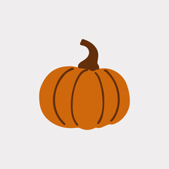A Thanksgiving vector object illustration pumpkin