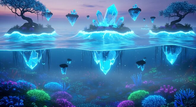 Dreamwave Oceans,generative AI - Powered by Adobe