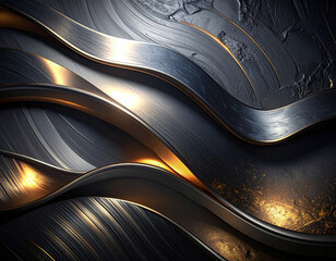  Dark Metallic Texture Background