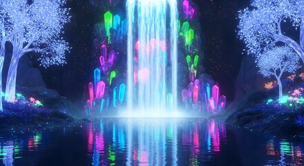 Fototapeta premium Ethereal Biome,generative AI