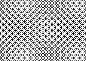 Fototapeta premium 七宝模様の背景素材 七宝柄 和柄