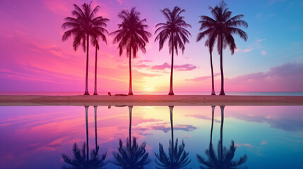 
Golden Horizon Palms