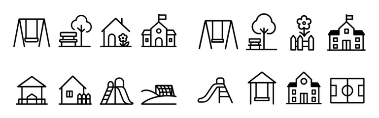 Playground Icons Set