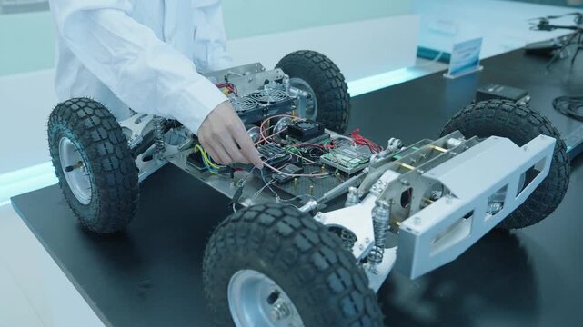 Electric Car Prototype Assembly - Engineering Research and Development
