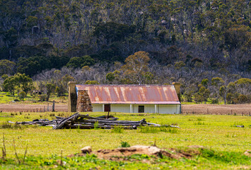 old house in the field
