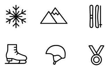 Winter Sports Icons