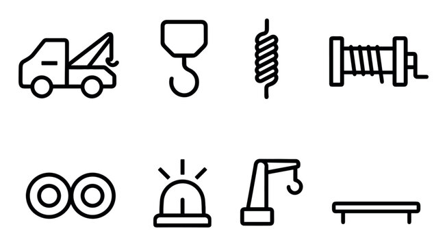 Tow Truck Icons