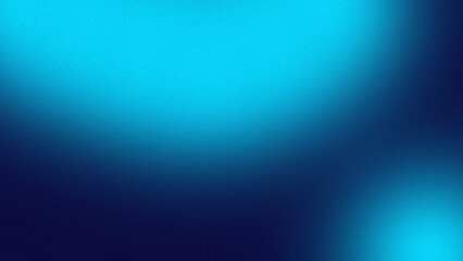 Blue smooth abstract background with gradient noise texture and soft glow for vibrant poster or web layout