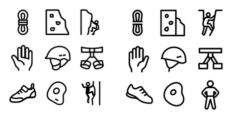 Naklejka premium Active Leisure Icons