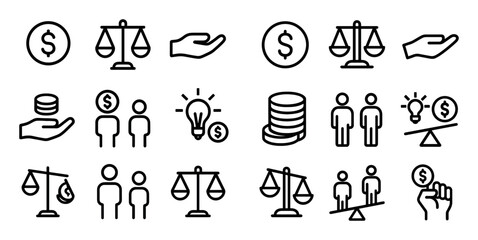 Minimalist Injustice Icons