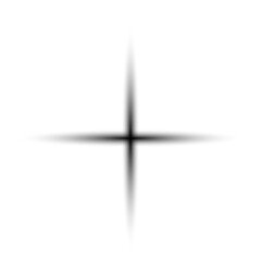 Transparent Soft Glow Star Light Effect – Blurred Sparkle Highlight, Subtle Radiant Glow Icon for UI, Decoration, Overlay & Graphic Design Elements