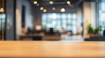 Modern workspace with bokeh lights provides a bright, clean backdrop for your next product showcase or creative project mockup and presentation